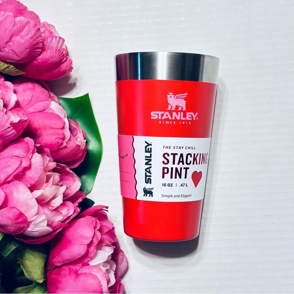 STANLEY Valentine's Day 2024 Adventure Tumbler 16 oz. Stacking Pint - Ta… - Picture 1 of 7